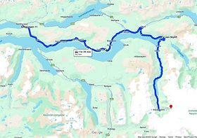 Recommended route | XploreNordfjord